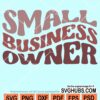 Small business owner svg