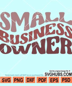 Small business owner svg