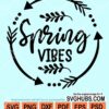 Spring vibes svg