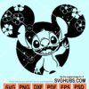 Stitch mickey ears SVG