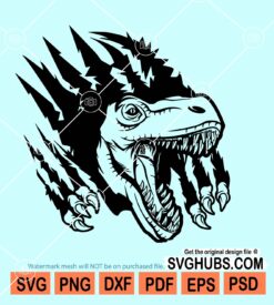 T rex scratch SVG