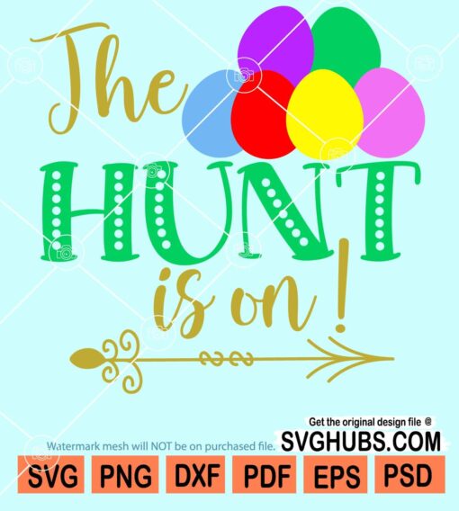 The hunt is on svg