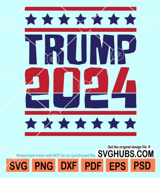 Trump 2024 svg