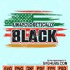 Unapologetically black svg