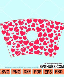 Valentine Heart Wrap SVG