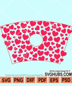 Valentine Heart Wrap SVG