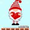 Valentine gmome svg