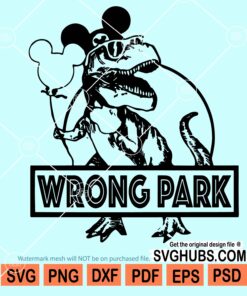 Wrong park Disney svg
