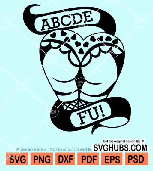 ABCDE FU svg