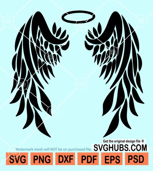 Angel wings svg