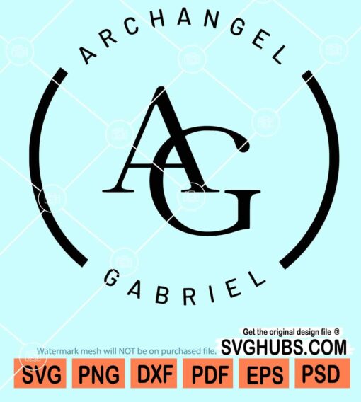 Archangel Gabriel svg