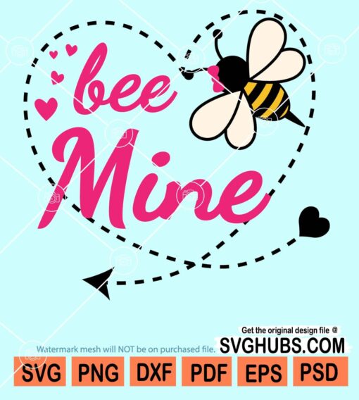 Bee mine svg