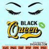 Black queen svg