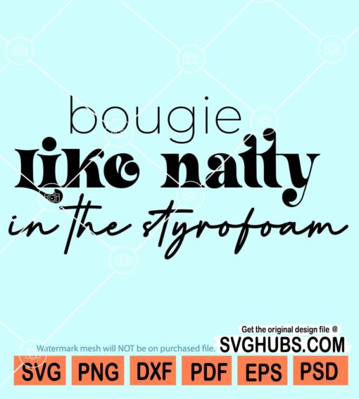 Bougie like naulty in the styrofoam svg