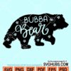 Bubba bear svg