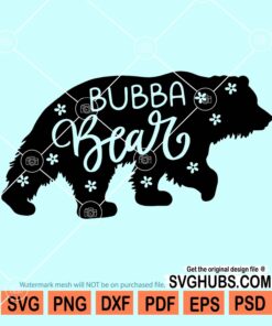 Bubba bear svg
