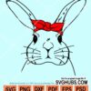 Bunny with bandana svg