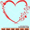 Butterfly heart svg