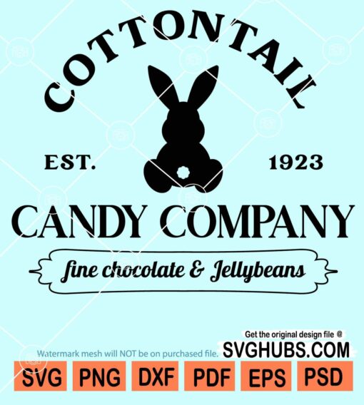 Cotton tail candy company svg