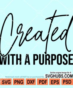 Created with a purpose svg