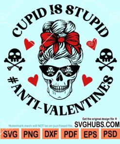 Cupid is stupid Anti-Valentines svg