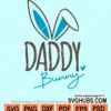 Daddy bunny svg