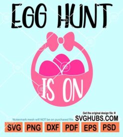 Egg hunt is on svg