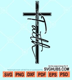 Faith cross svg