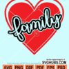 Family heart svg