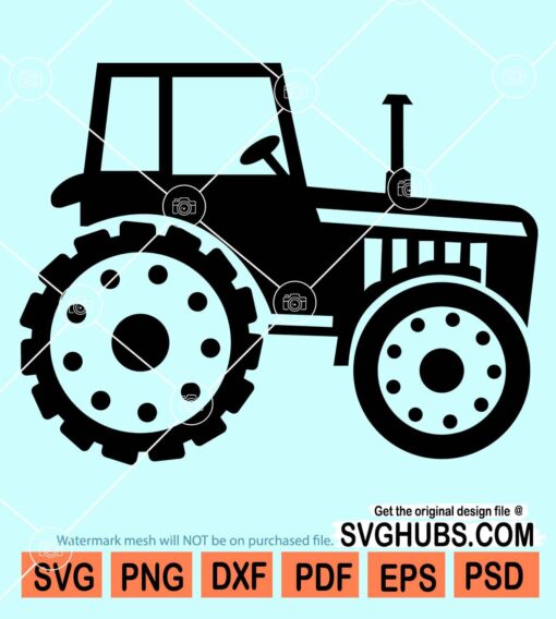 Farm tractor svg