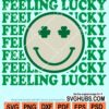 Feeling lucky smiley face svg
