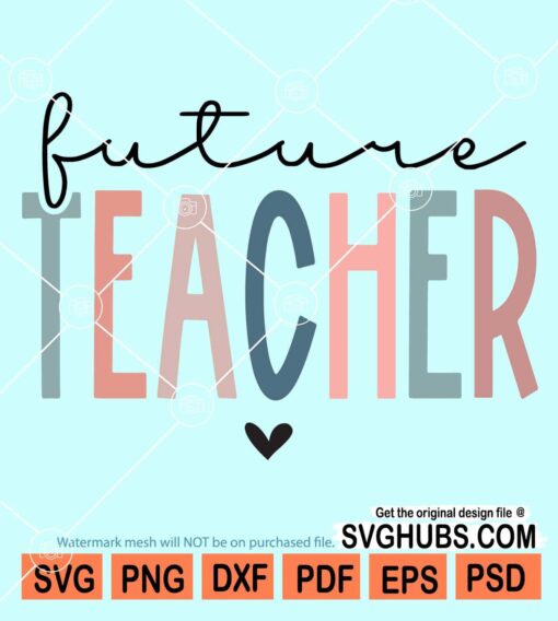 Future teacher svg