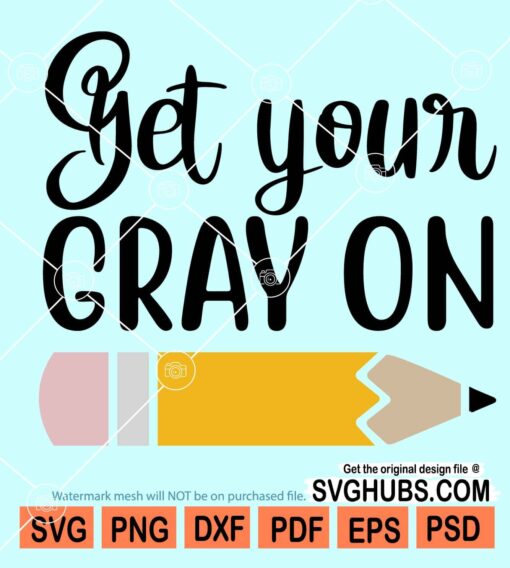 Get your gray on svg