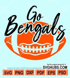 Go bengals svg