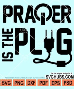 God is the plug svg