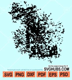 Grunge stain svg