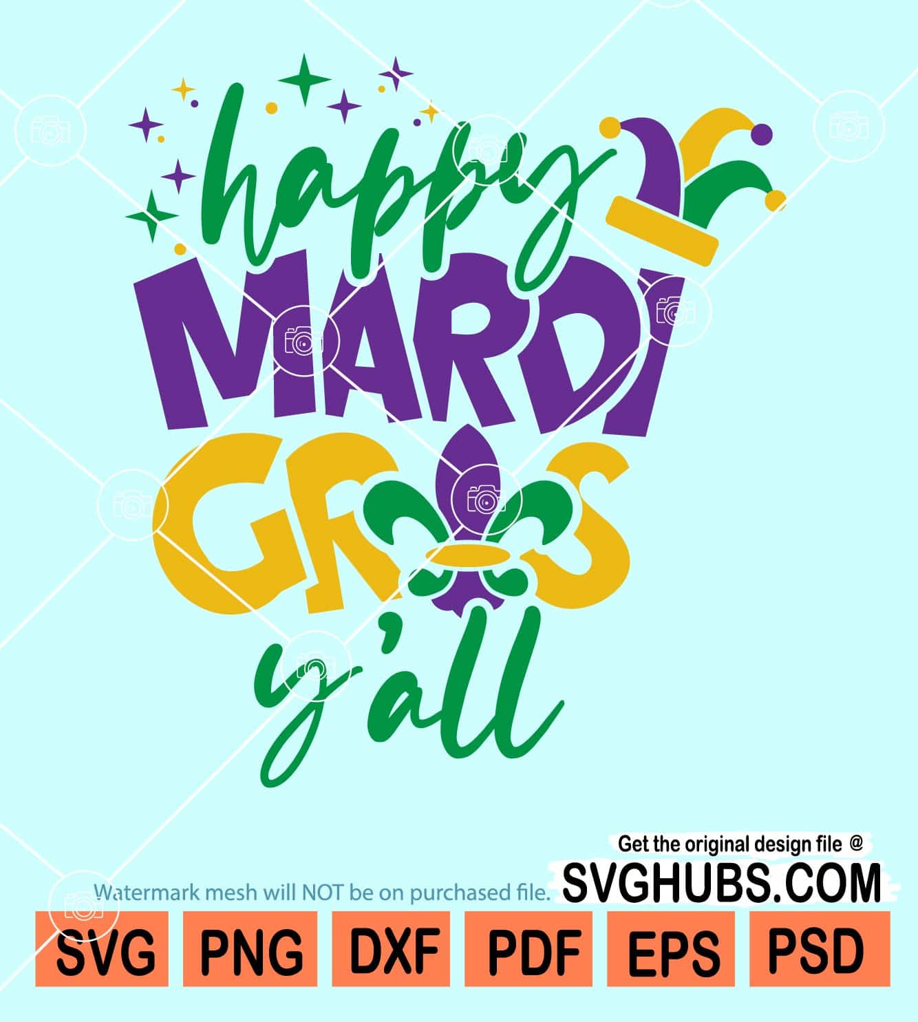 image of happy mardi gras