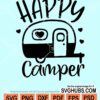 Happy camper trailer svg