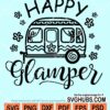 Happy glamper svg