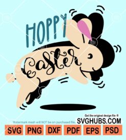 Hoppy easter svg