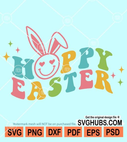 Hoppy easter svg