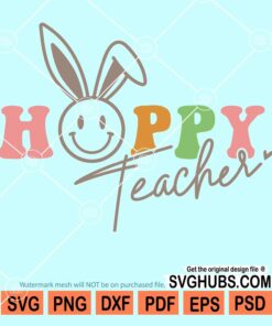 Hoppy teacher svg