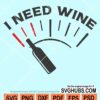 I need wine Barometer fuel gauge svg