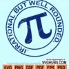 Irrational but well rounded svg