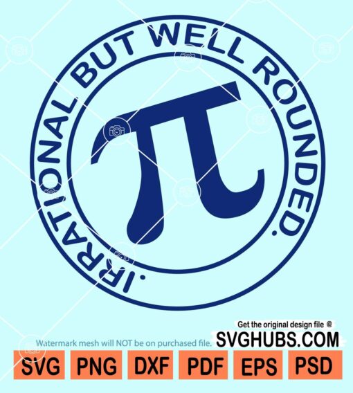 Irrational but well rounded svg
