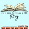It's time to write a new story svg