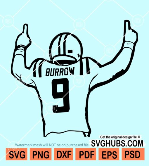 Joe Burrow SVG