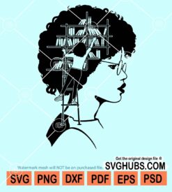 Just a girl who loves books svg