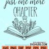 Just one more chapter svg