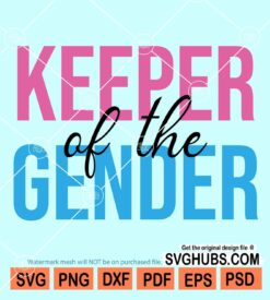 Keeper of the gender svg